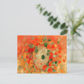 Odilon Redon - Nasturtiums, Kaart (Staand voorkant)