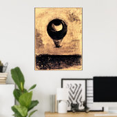 Odilon Redon - Oogballon Poster (Thuiskantoor)