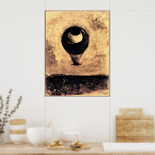 Odilon Redon - Oogballon Poster (Keuken)