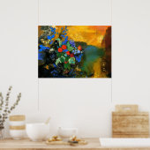 Odilon Redon - Ophelia Poster (Keuken)