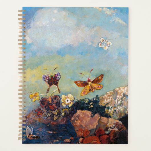 Odilon Redon, Papillons,1910 (Devant)