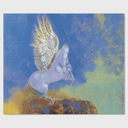Odilon Redon Pegasus - Grieks mythologisch symboli Cadeaupapier (Vlak)