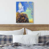 Odilon Redon Pegasus - Grieks mythologisch symboli Canvas Afdruk (Insitu (Slaapkamer))