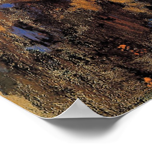 Odilon Redon Pegasus - Grieks mythologisch symboli Poster (Hoek)