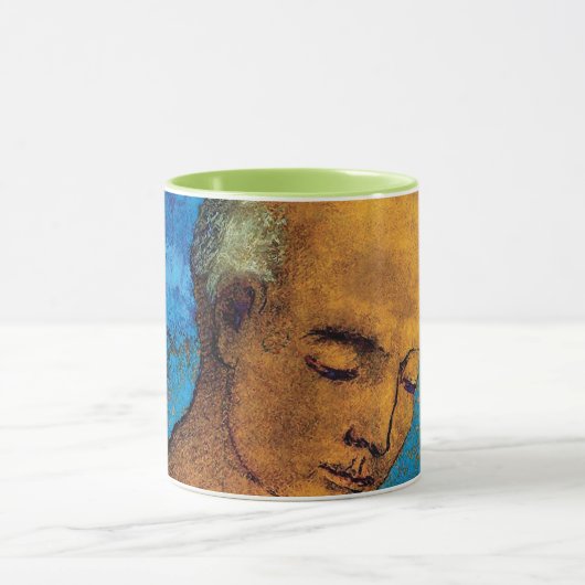 Odilon Redon the Crown - Fine Art Symbolisme Mok (Midden)