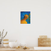 Odilon Redon the Crown - Fine Art Symbolisme Poster (Keuken)