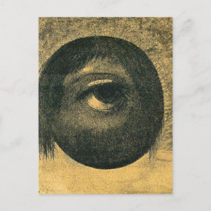 Odilon Redon - Visioen, 1883, Briefkaart