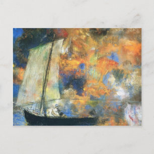 Odilon Redon - Vloerwolken Briefkaart