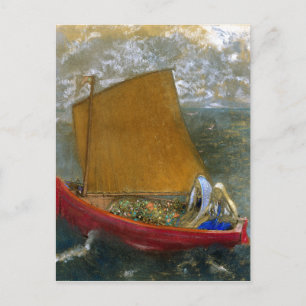 Odilon Redon Yellow Sail Briefkaart