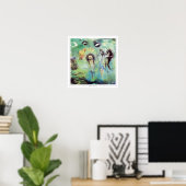 Odilon Redon Zedign Affiche d'art #234 (Bureau à domicile)