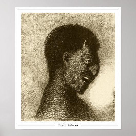 Odilon Redon Zedign Art Poster #101 (Voorkant)