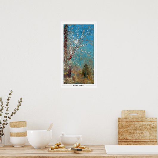 Odilon Redon Zedign Art Poster #587 (Keuken)