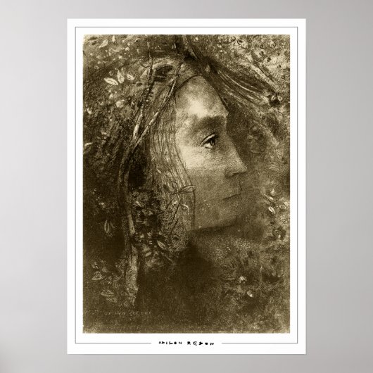 Odilon Redon Zedign Art Poster #703 (Voorkant)
