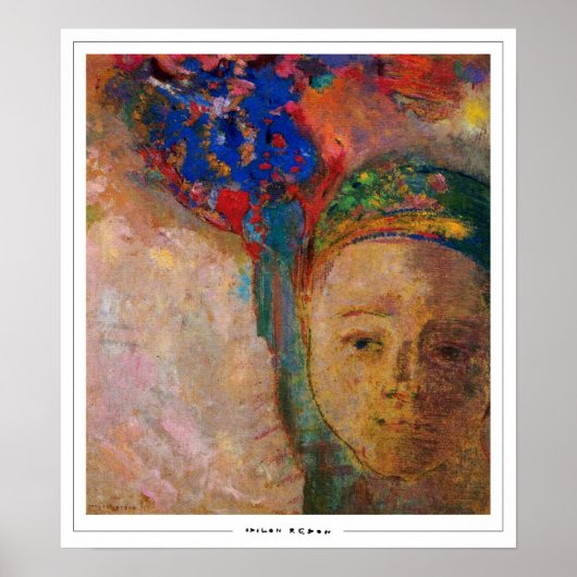 Odilon Redon Zedign Art Poster #776 (Voorkant)
