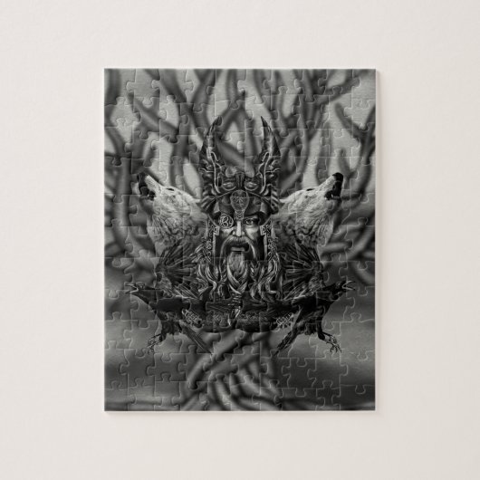 Odin-All-Father Legpuzzel (Verticaal)