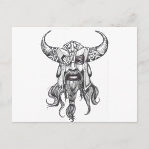 Odin de Grote Noordse God Briefkaart
