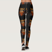 Odin Norse Mythology Viking God & Ravens Leggings (Achterkant)