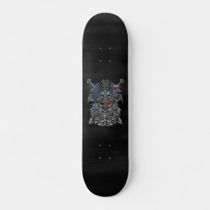Odin ravens en swords Viking Mythology USA vlag Skateboard