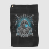 Odin ravens Viking Mythology Valhalla wacht op Golfhanddoek (Voorkant)