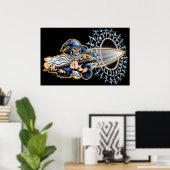 Odin - Runeblast - Affiche (Bureau à domicile)