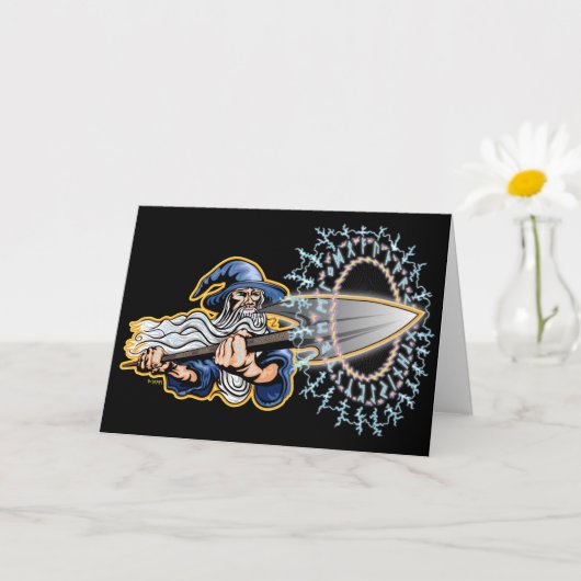 Odin - Runeblast - Carte de vœux (Petite plante)