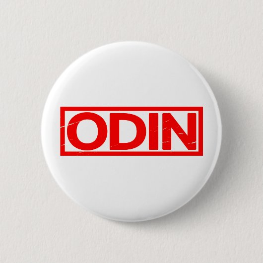 Odin Stamp Ronde Button 5,7 Cm (Voorkant)