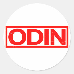 Odin Stamp Ronde Sticker
