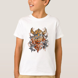 Odin & Zijne Ravens Norse Mythology Distress T-shirt