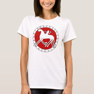 Odinn en Sleipnir T-shirt