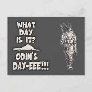Odin's Day Briefkaart