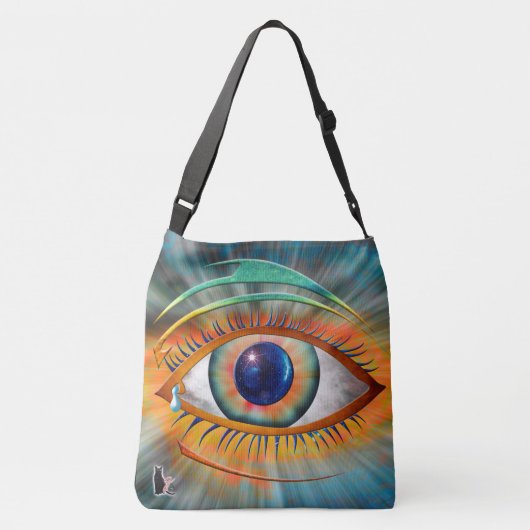 Odin's Eye Crossbody Tas (Achterkant)