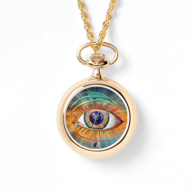 Odin's Eye Necklace Horloge (Voorkant)