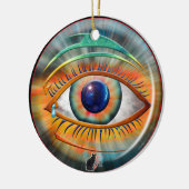 Odin's Eye-Ornament Keramisch Ornament (Links)