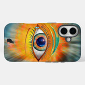 Odin's Eye Tough Case-Mate iPhone Case (Achterkant (horizontaal))
