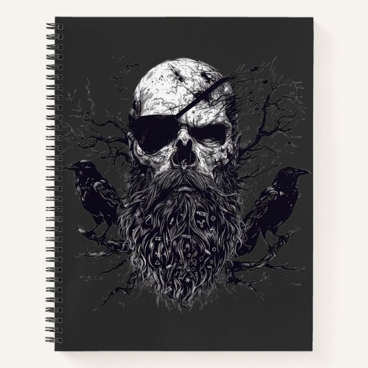 Odin's fluistering: Viking Spirit Invocatie Notitieboek (Voorkant)