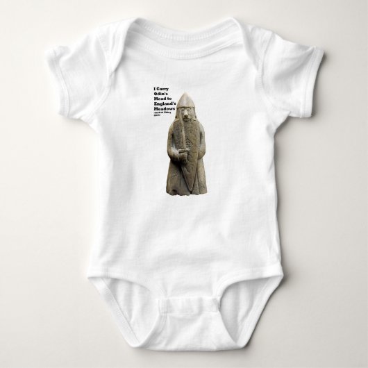 Odin's gebed (Viking Berserker) Romper (Voorkant)