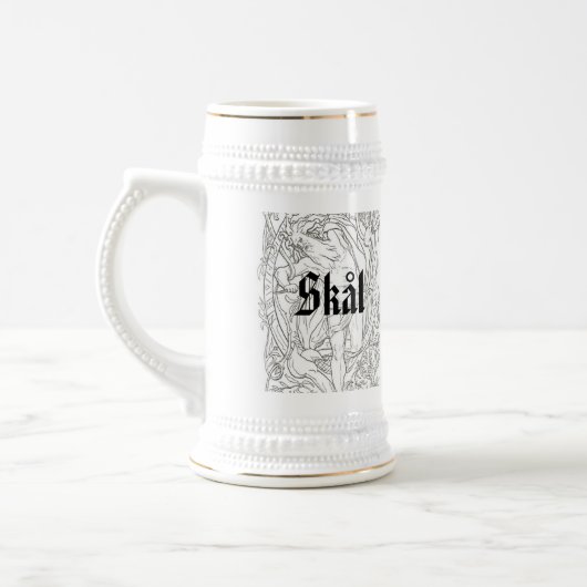 Odin's offe Stein Bierpul (Links)