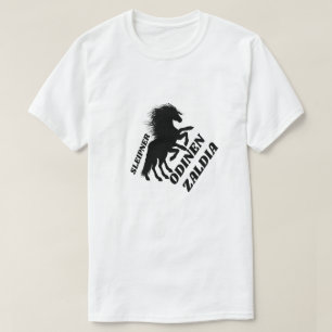 Odin's paard in Baskisch - Odinen zaldia T-shirt
