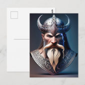 Odins Peut-Être Une Carte Postale Viking Majestic (Devant / Derrière)