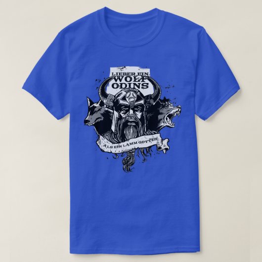 Odinx27s Vikings Wolf T-shirt (Design voorkant)