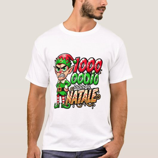 Odio il Natale T-shirt (Voorkant)