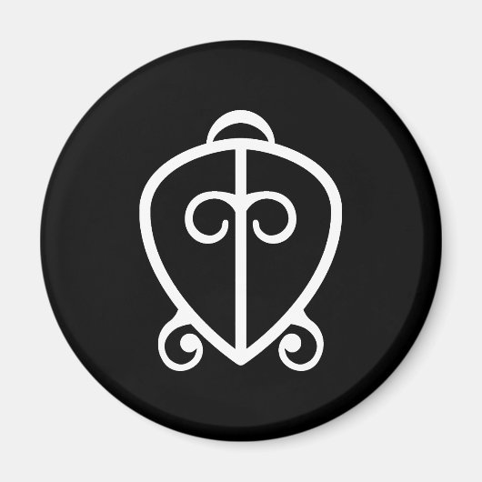 Odo Nnyew Fie Kwan | Macht liefdessymbool Magneet (Voorkant)