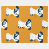 Odo Pawz 60x80 fleece deken (Voorkant (Horizontaal))