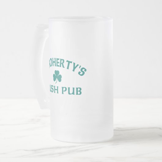 O'Doherty's Irish Pub Matglas Bierpul (Voorkant links)