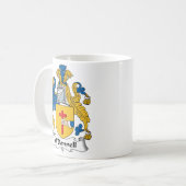 O'Donnell Family Crest Koffiemok (Voorkant links)
