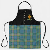 O'Donnell Irish Shield & Tartan Gepersonaliseerde  Schort (Voorkant)