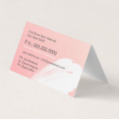 Odontologue Carte de visite dentaire (Dos)