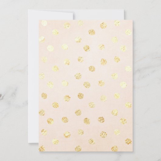 Odonuts de parties scintillant rose et invitation  (Dos)