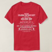 Odst-specifiek gerichte Iguana Enthusiast T-shirt (Design voorkant)