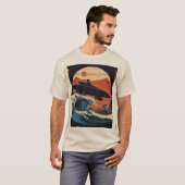 Odyssée Gravité : T-shirt aventure Spacecraft" (Devant entier)